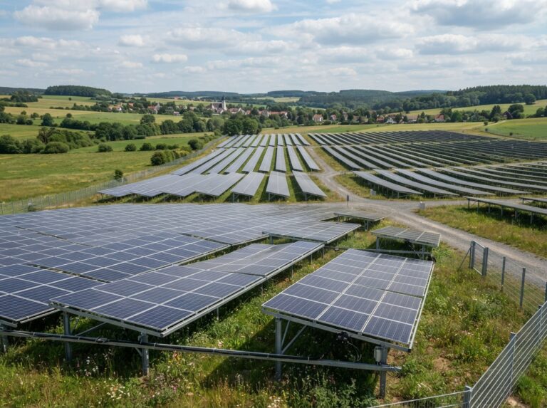 Solarpark-Flächen an RWE verpachten