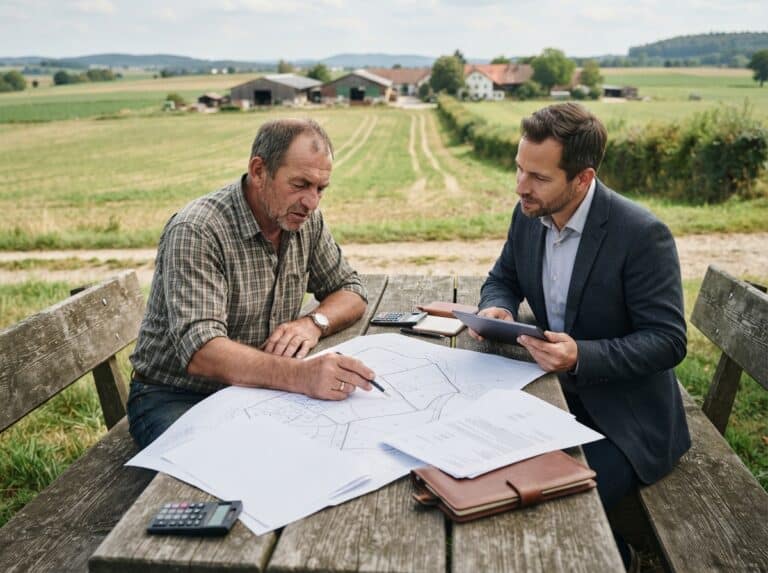 Verpachtung von Flächen mit bestehenden Pachtverträgen