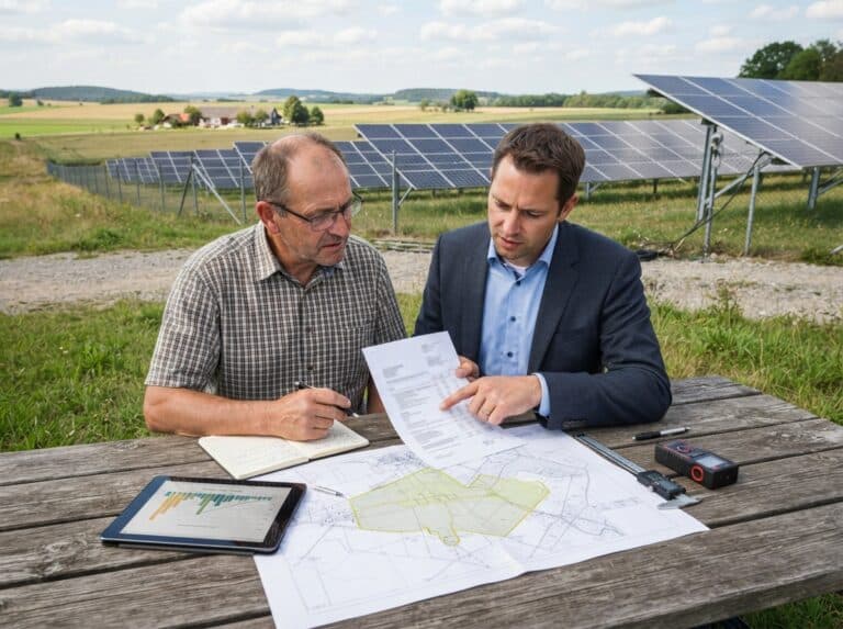 Wie wird die Solarpacht berechnet?