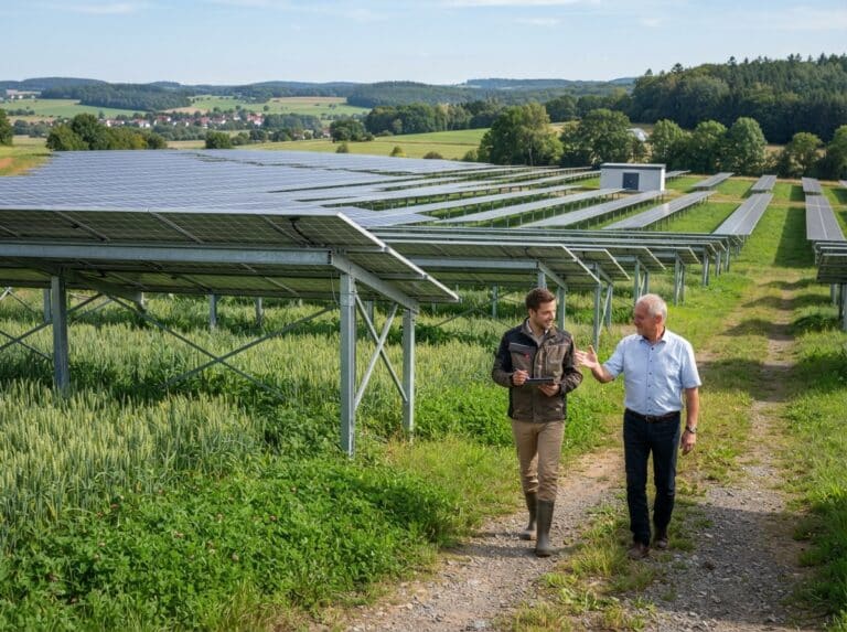 Zukunft der Verpachtung von Solarflächen