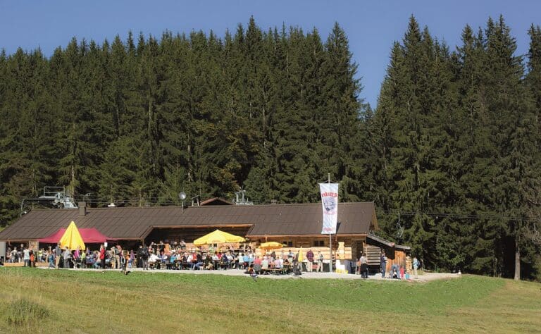 Eine der Top-Hüttenrestaurants in Bayern