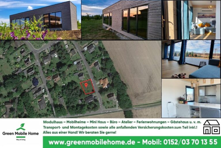 Grundstück zur ERBPACHT 99 Jahre Pachtdauer - 29556 Suderburg Modulhaus/CUBE