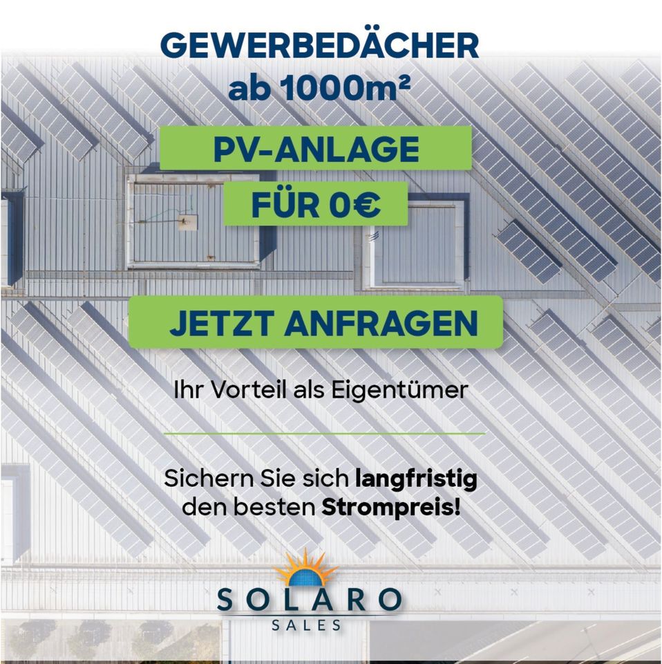 Dach- und Freiflächenverpachtung: Kostenfreie Sanierung oder Mieteinnahmen mit PV