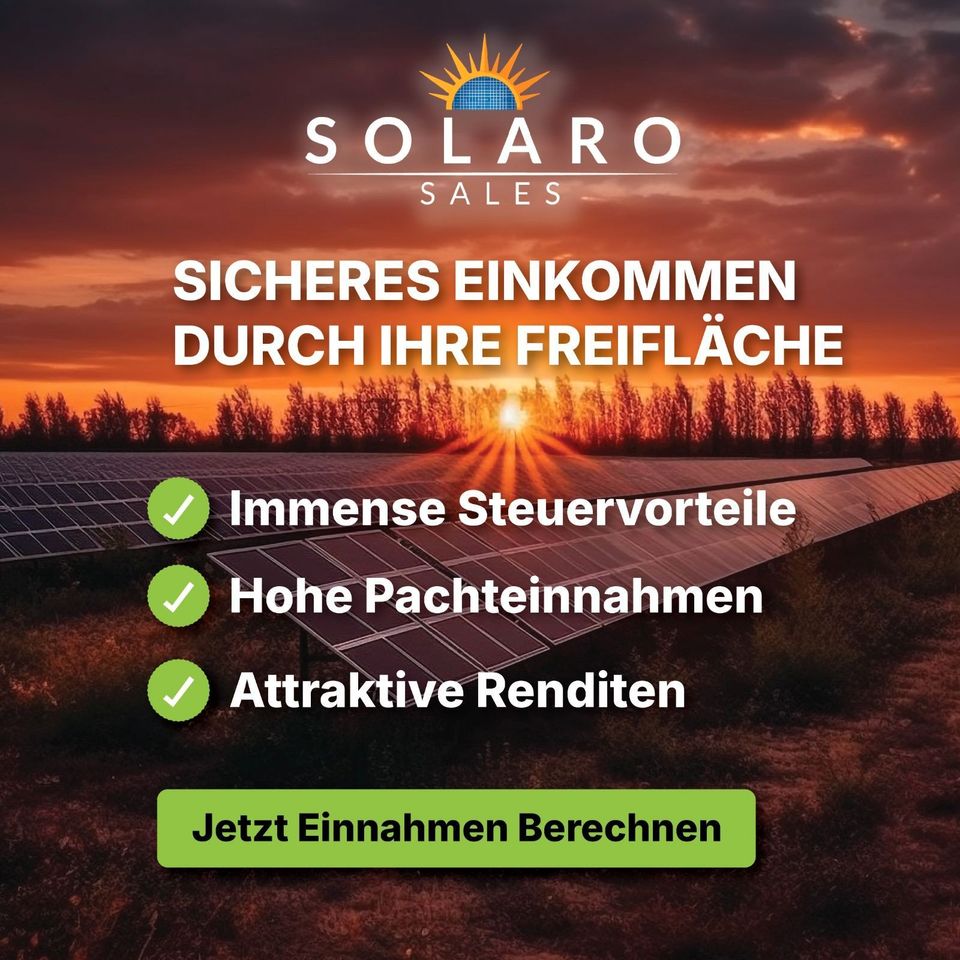 Energie vom Dach und von der Freifläche, Sanierung gratis oder attraktive Einnahmen.