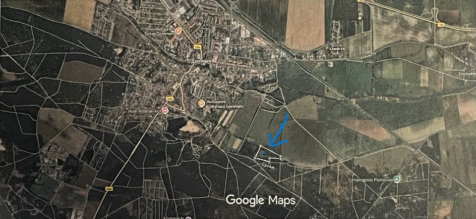 Grundstück 2,6 ha solar Photovoltaik Anhalt ökopunkte Konversion