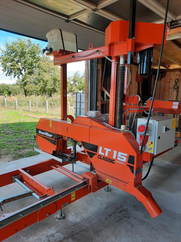 stationäres Sägewerk mit Werkhalle zu verpachten