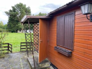 Gartenlaube an der Badestelle Weißig zu verkaufen – Pachtgarten – Foto 2