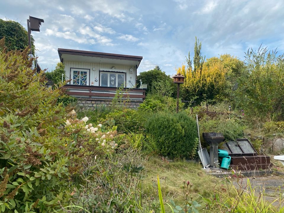 Schöner, ruhiger Pachtgarten (200qm) mit herrlichem Ausblick