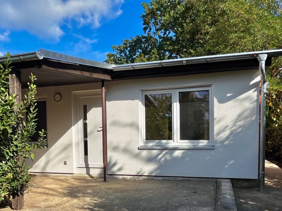 Gartengrundstück mit Wochenendhaus am Glindower See zur Pacht